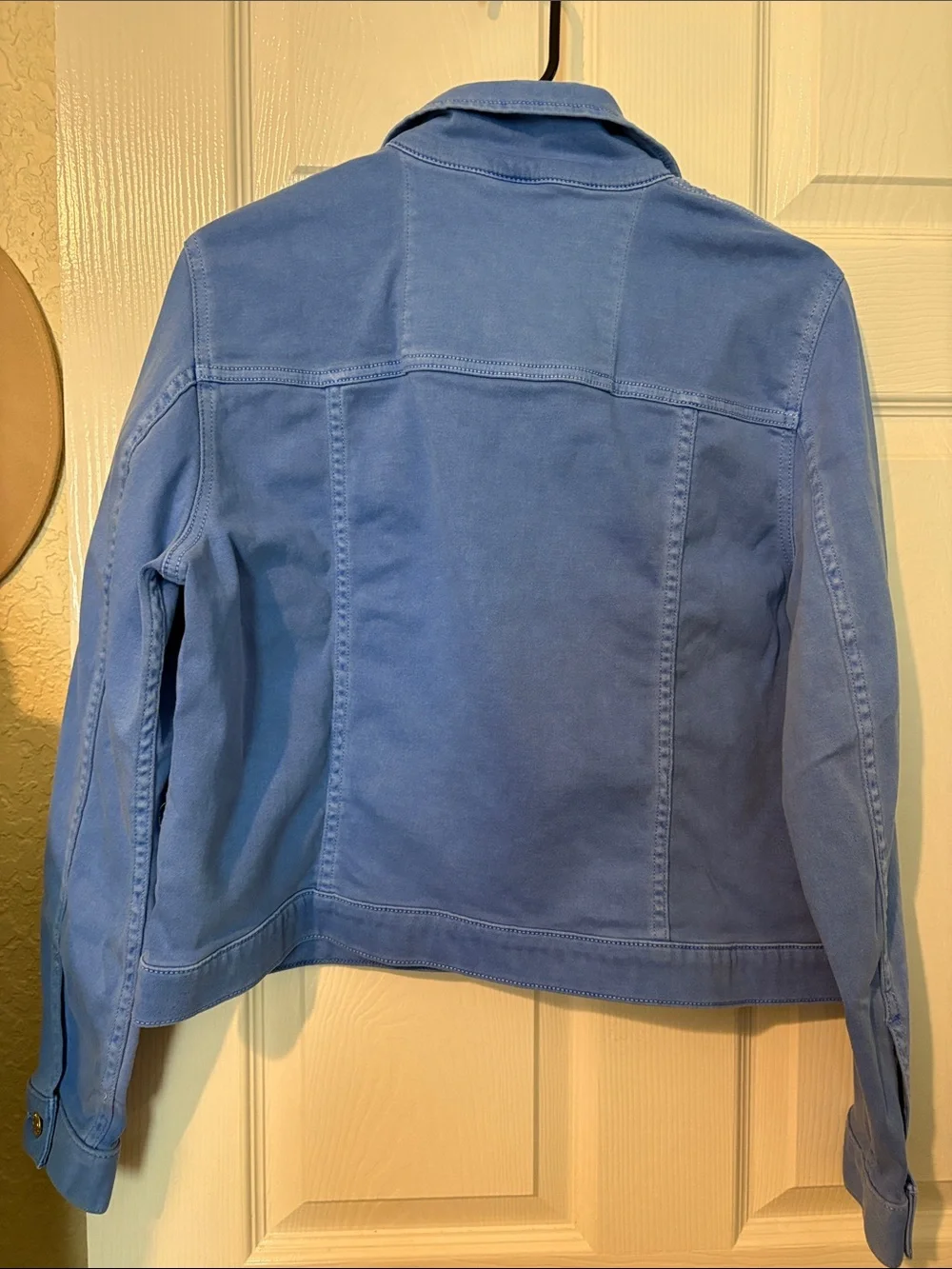 Michael Kors Light Blue Denim Trucker Jacket
